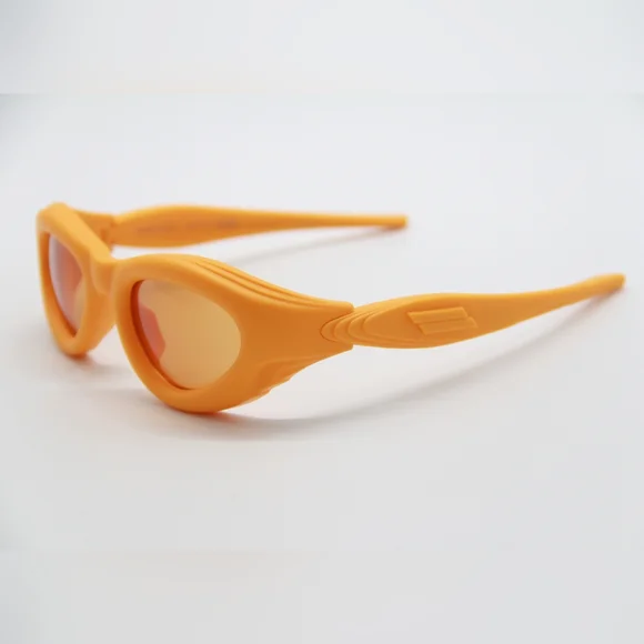 NEW BV1162S 004 BOTTEGA VENETA ORANGE UNISEX  SUNGLASSES - Picture 7 of 13